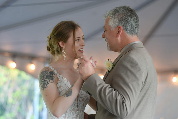 Carter & Marlah Reception [Father Daughter Dance] 014