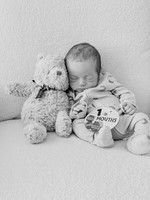 Graham [1 month] b&w 20