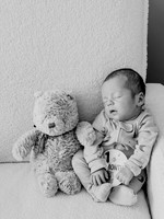 Graham [1 month] b&w 23