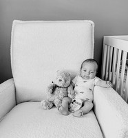 Graham [1 month] b&w 25