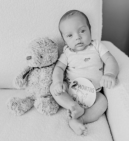 Graham [2 months] b&w 45