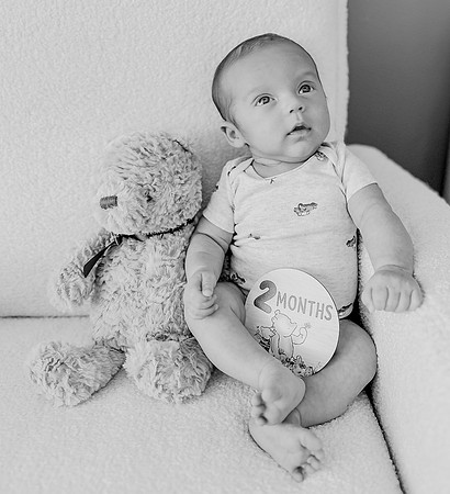 Graham [2 months] b&w 46