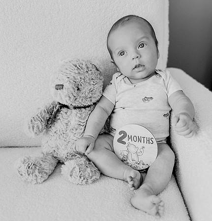 Graham [2 months] b&w 47