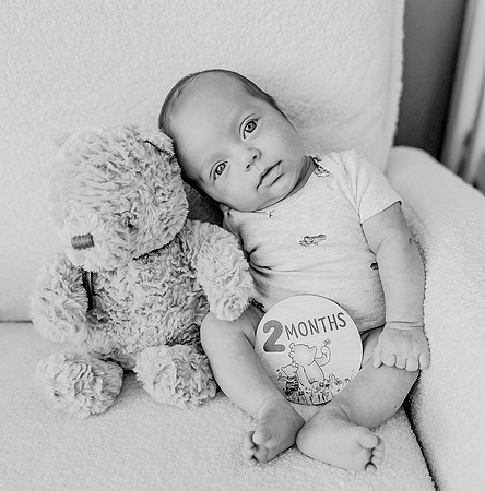 Graham [2 months] b&w 51