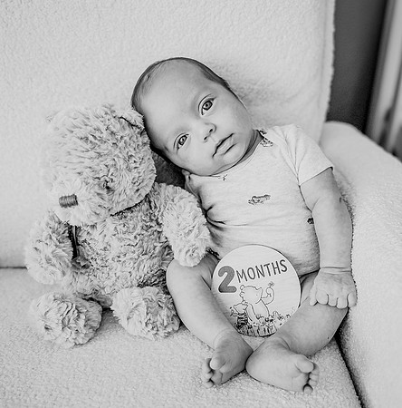 Graham [2 months] b&w 52