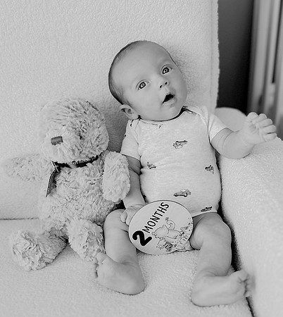 Graham [2 months] b&w 54