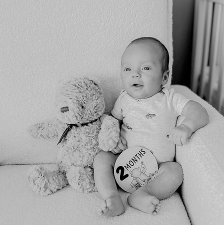 Graham [2 months] b&w 57