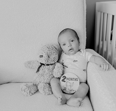 Graham [2 months] b&w 60