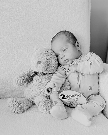 Graham [2 months] b&w 69