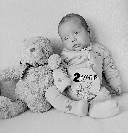 Graham [2 months] b&w 71