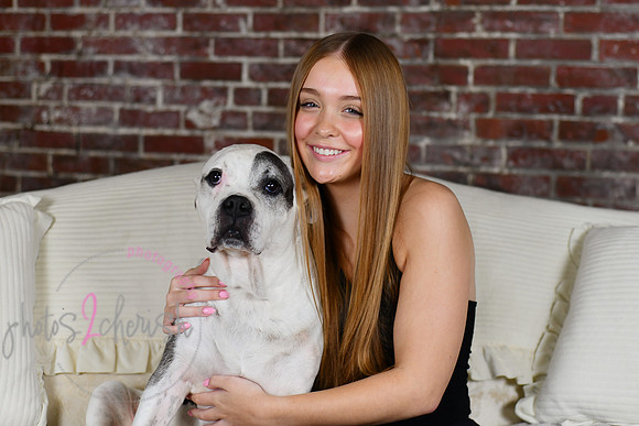 Briggs Triplets [with dog] 81