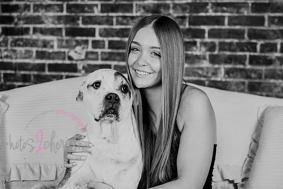 Briggs Triplets [with dog] 80