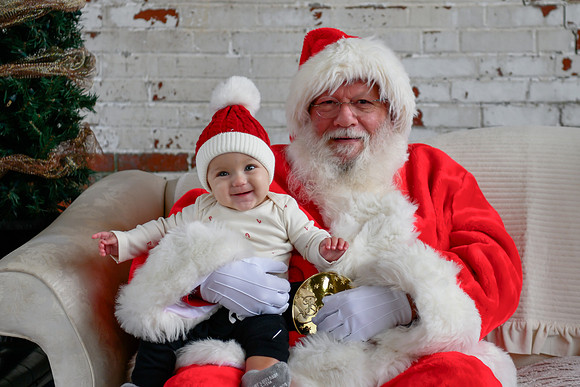 Graham meets Santa 036