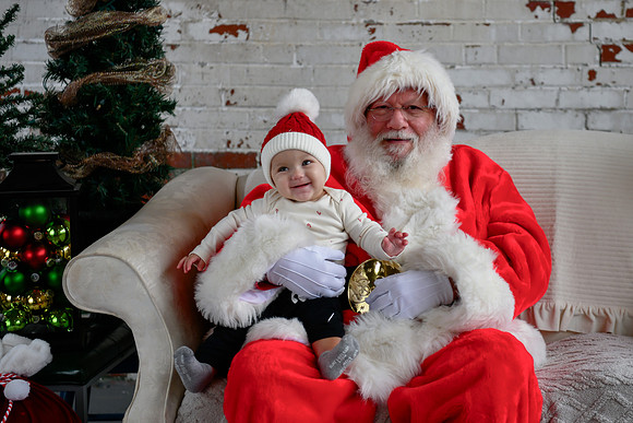 Graham meets Santa 040