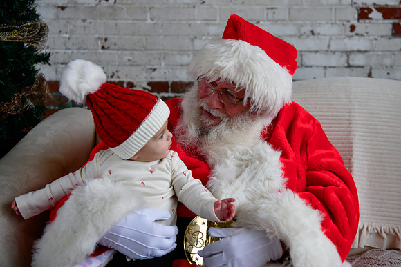 Graham meets Santa 061