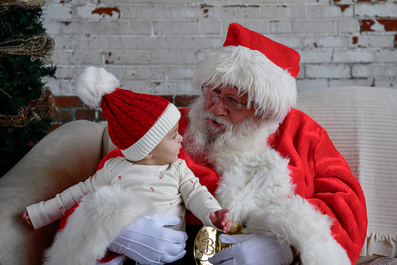 Graham meets Santa 070