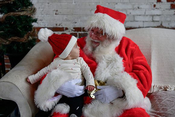 Graham meets Santa 090