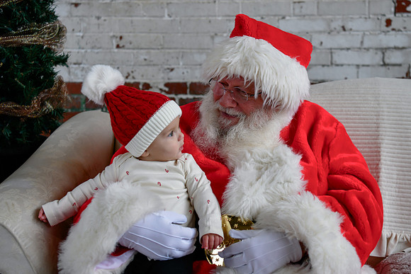 Graham meets Santa 091