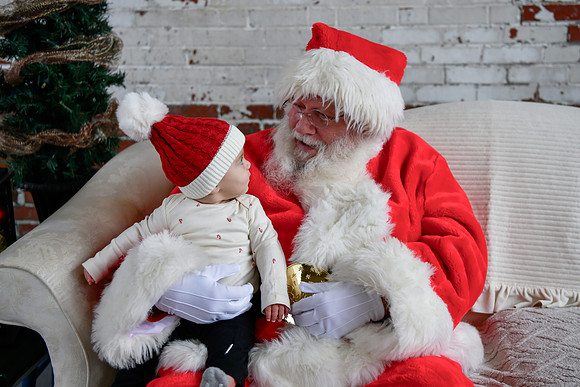 Graham meets Santa 093