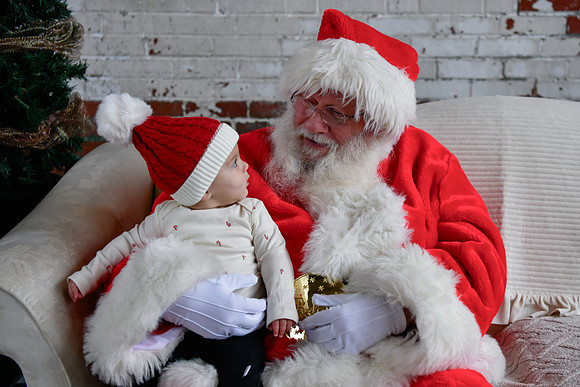 Graham meets Santa 096