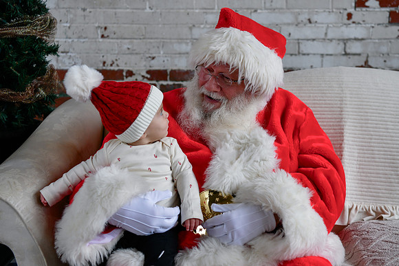 Graham meets Santa 100