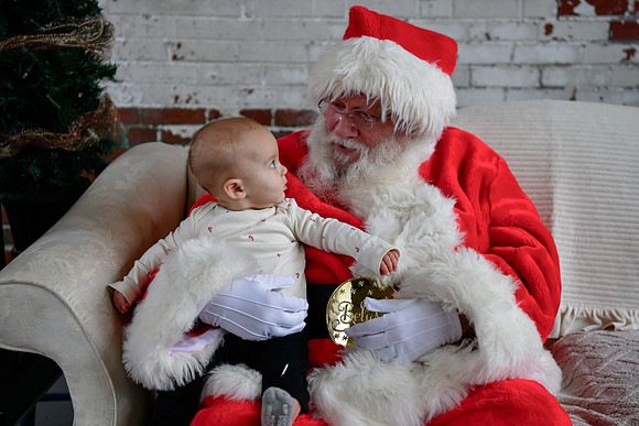Graham meets Santa 124