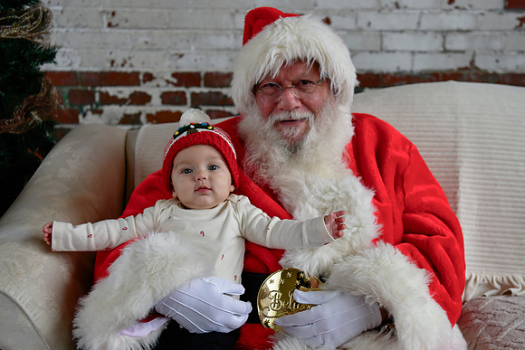 Graham meets Santa 133