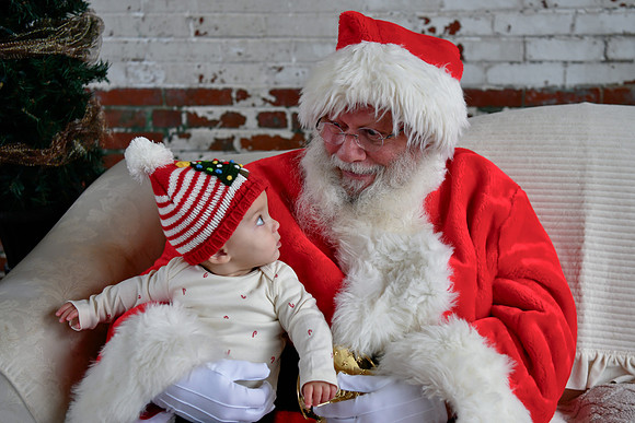 Graham meets Santa 139