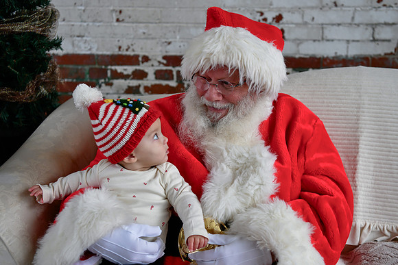 Graham meets Santa 140
