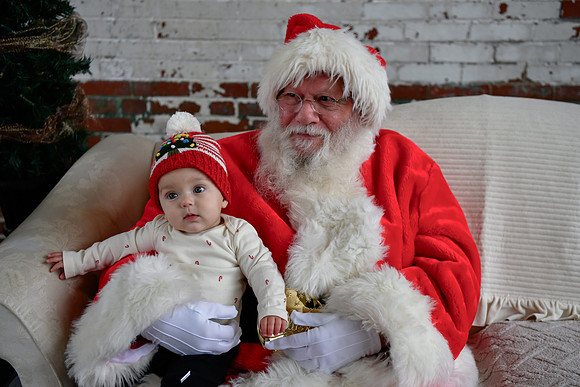 Graham meets Santa 146