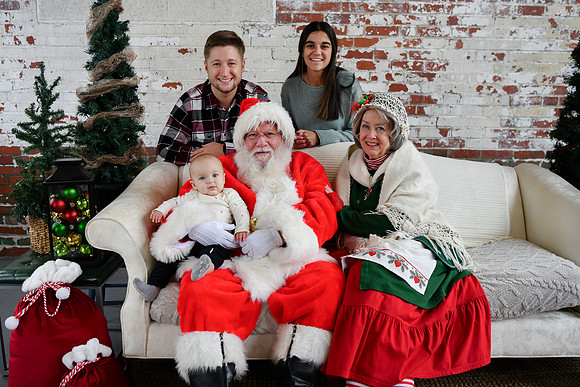 Graham meets Santa 153