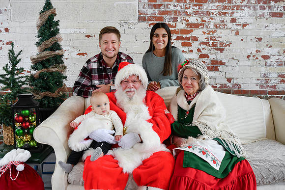 Graham meets Santa 158