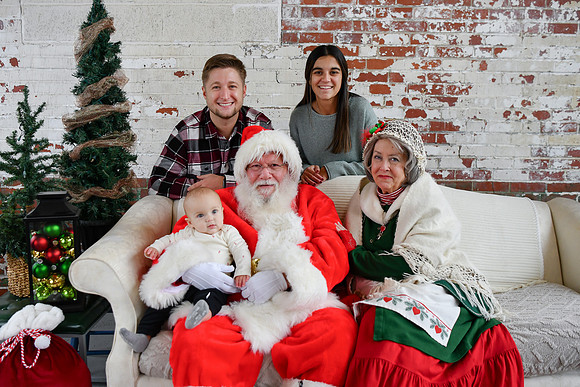 Graham meets Santa 159