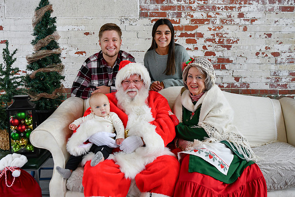 Graham meets Santa 160