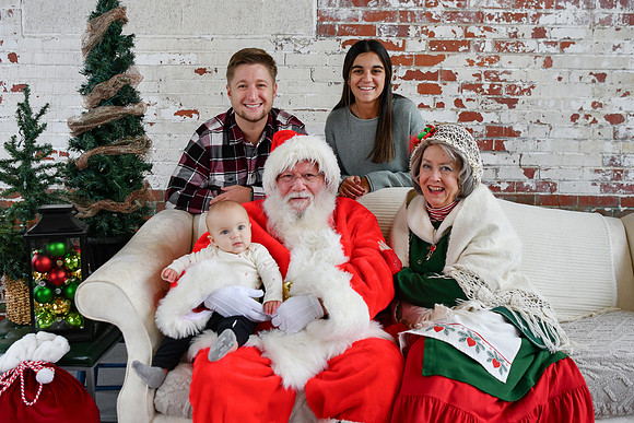 Graham meets Santa 161