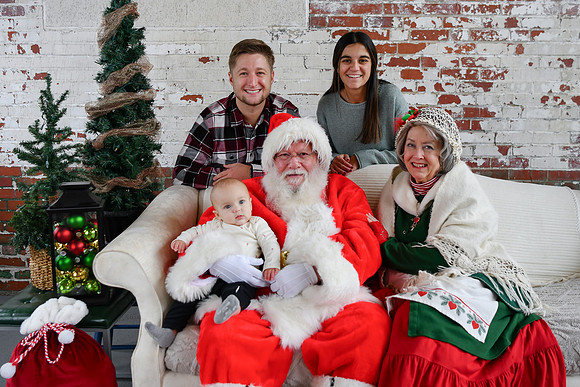 Graham meets Santa 166