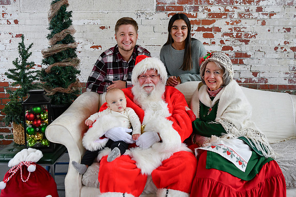 Graham meets Santa 167
