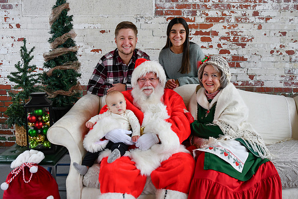 Graham meets Santa 168