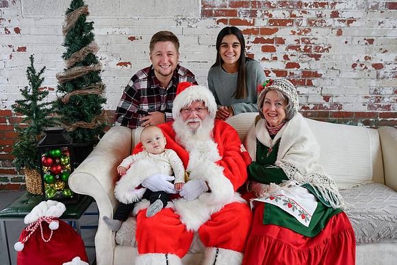 Graham meets Santa 175