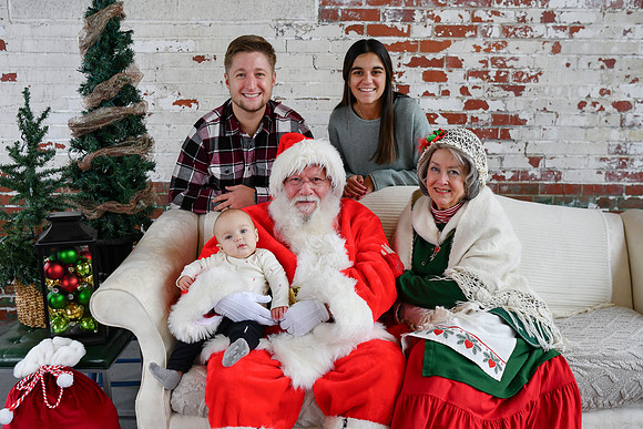 Graham meets Santa 177