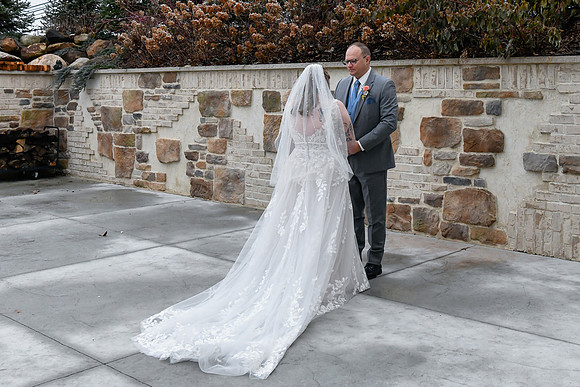 Madysen & Zak WD [first look with dad] 019