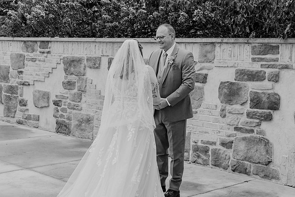 Madysen & Zak WD [first look with dad] 021
