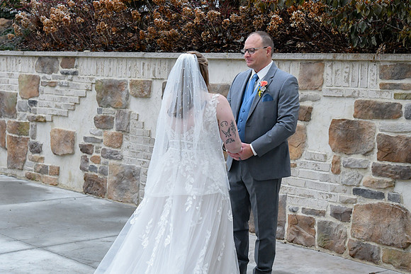 Madysen & Zak WD [first look with dad] 023