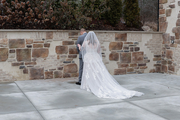 Madysen & Zak WD [first look with dad] 040