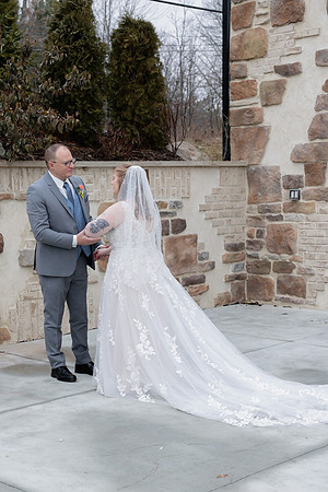 Madysen & Zak WD [first look with dad] 048
