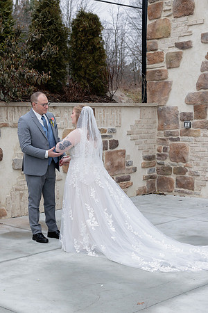 Madysen & Zak WD [first look with dad] 047
