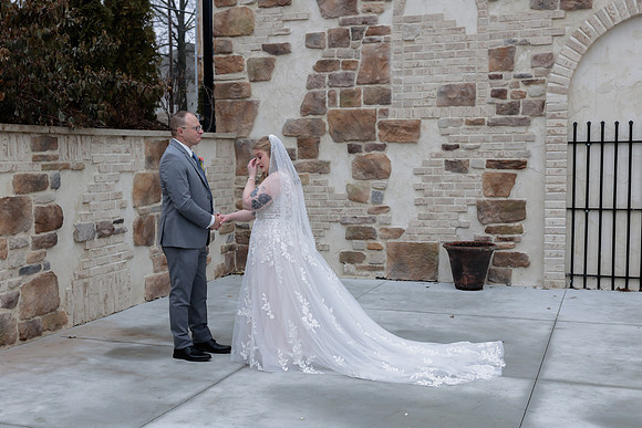 Madysen & Zak WD [first look with dad] 054