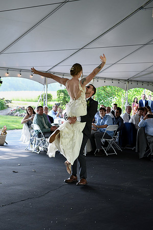 Carter & Marlah Reception [B&G 1st dance] 060