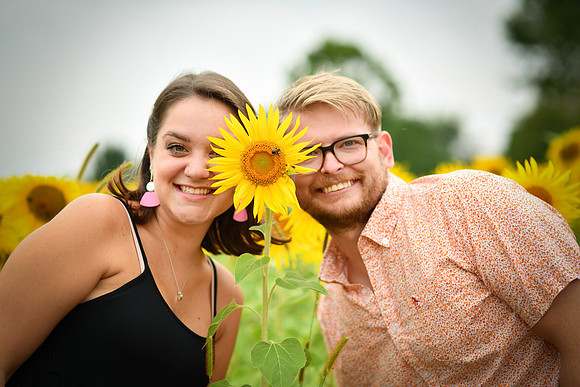 Sunflowers [margaret & drew] 135