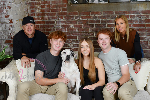 Briggs Triplets [with dog] 44